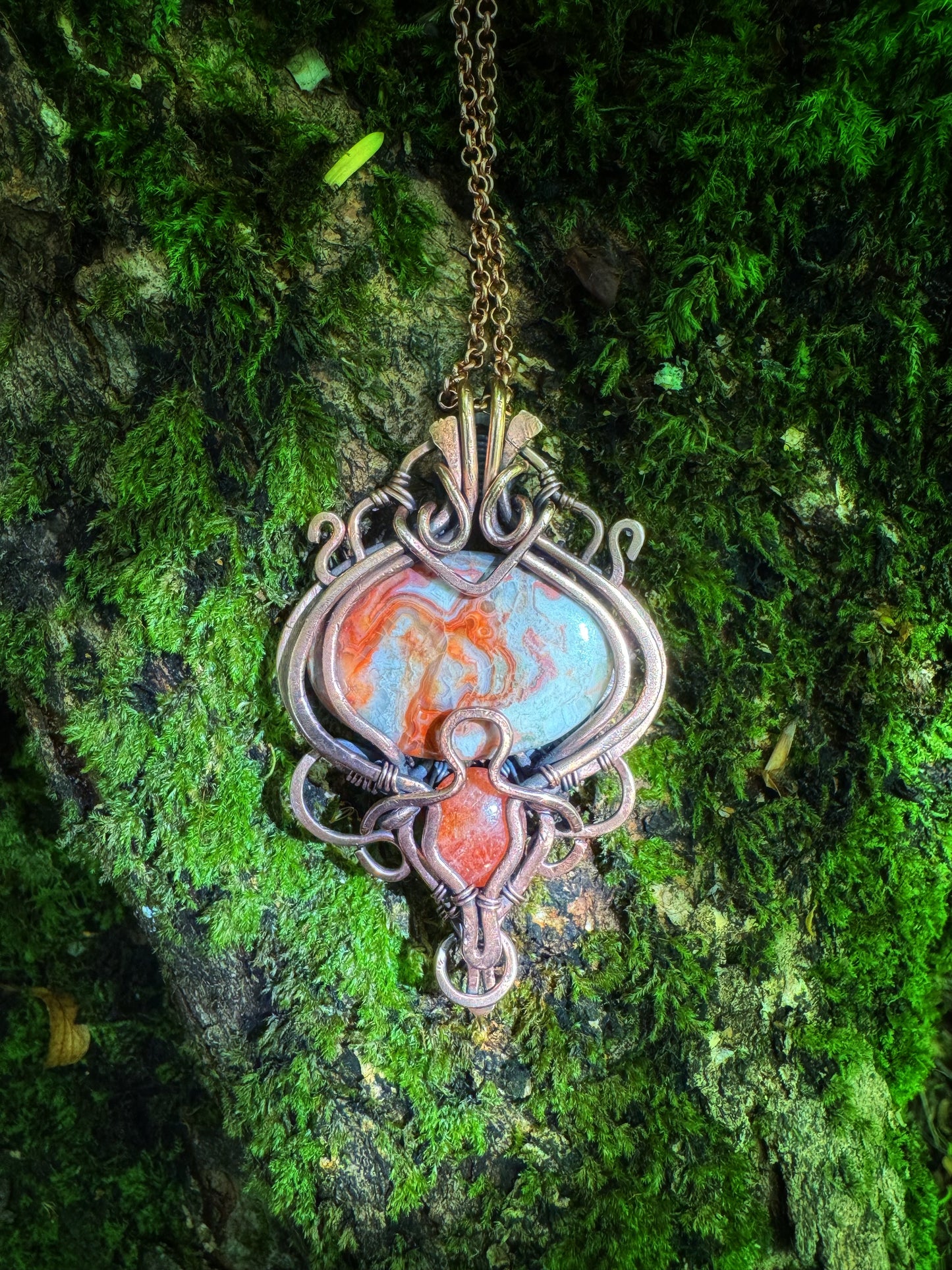 I. The Ember Gate - Crazy Lace Agate & Sunstone