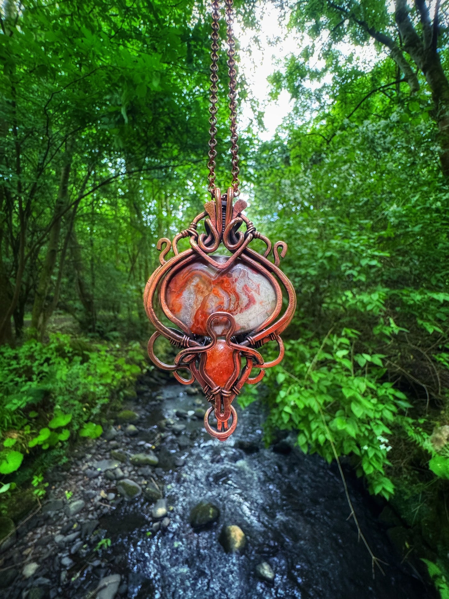 I. The Ember Gate - Crazy Lace Agate & Sunstone