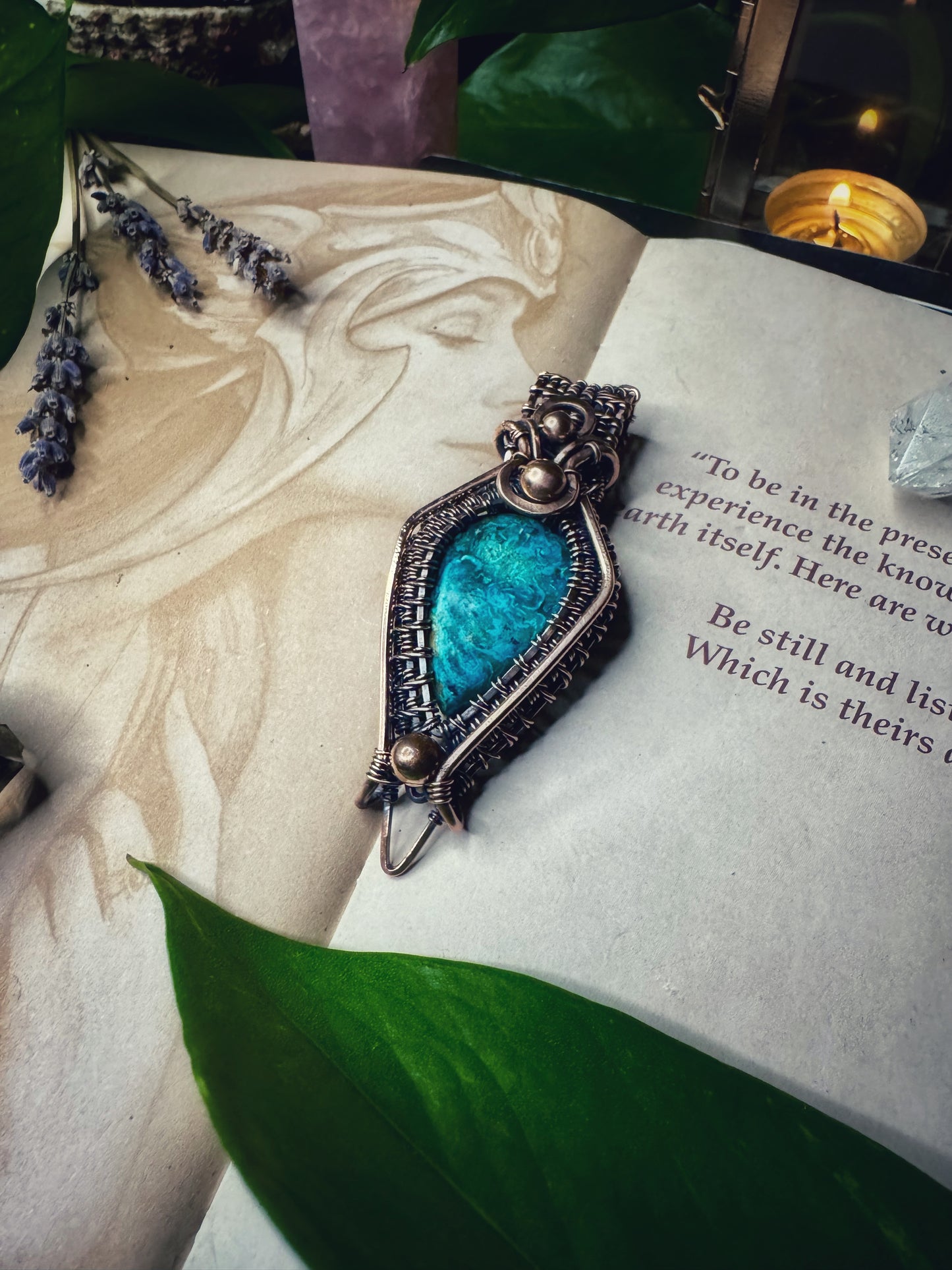 Starseed - Malachite Chrysocolla