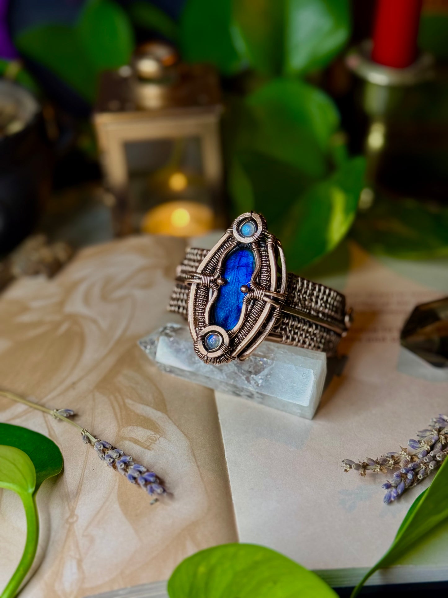 Inner Sanctum cuff - Labradorite