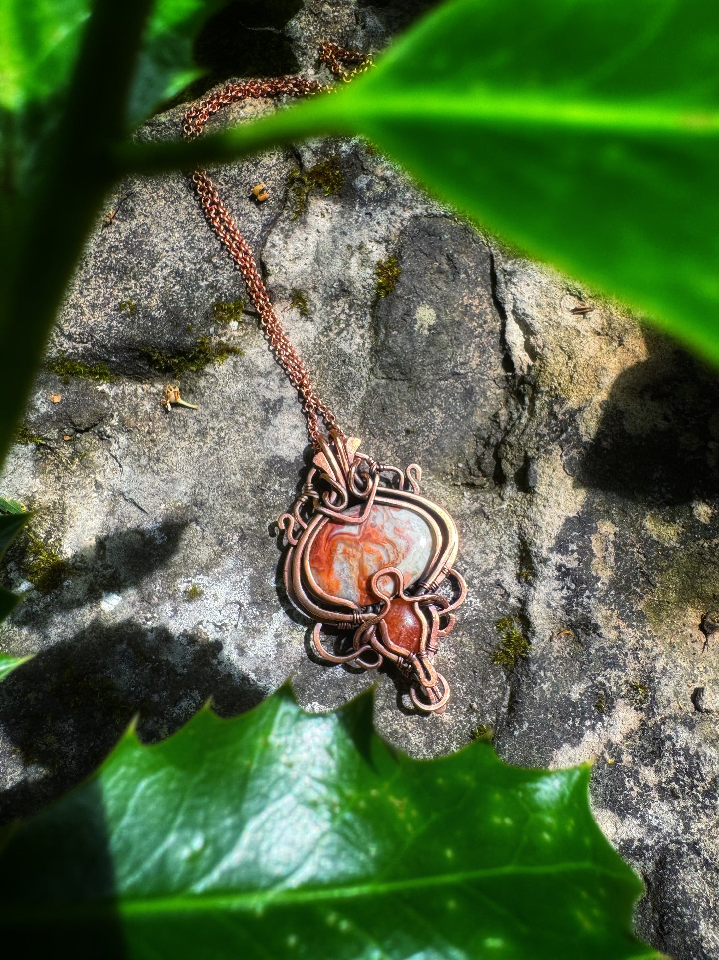 I. The Ember Gate - Crazy Lace Agate & Sunstone